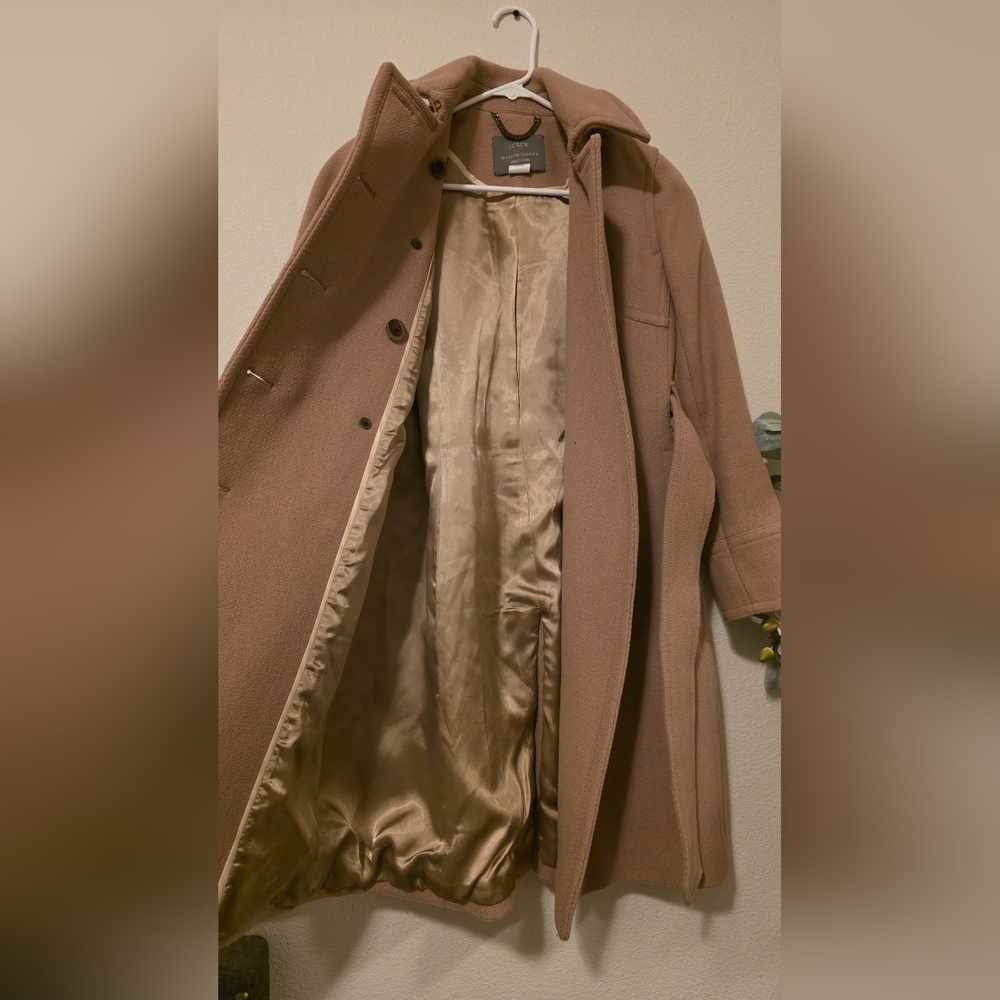 J. Crew Classic Tan Trench Coat - Picture 4 of 7